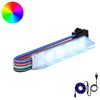 vidaXL LED Strip 12 pcs Black and White Copper and Plastic