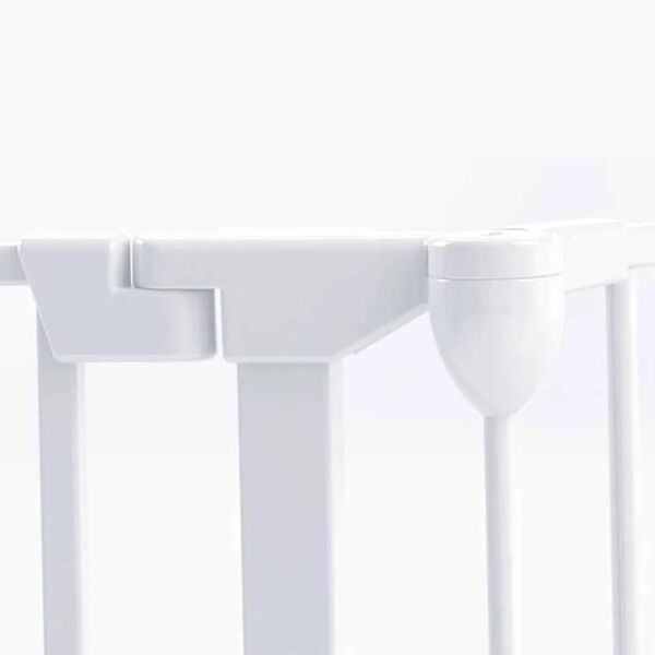 Noma 5-Panel Safety Gate Modular Metal White 94047