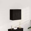 vidaXL Wall Cabinet Black Oak 60x31x60 cm Engineered Wood