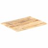 vidaXL Table Top Solid Mango Wood 15-16 mm 90x70 cm