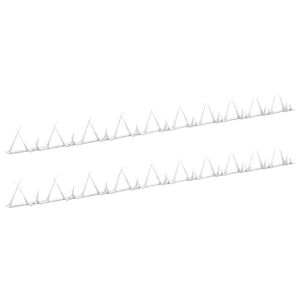 vidaXL Wall Spikes 2 pcs Steel 1 m