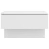vidaXL Wall-mounted Bedside Cabinets 2 pcs White