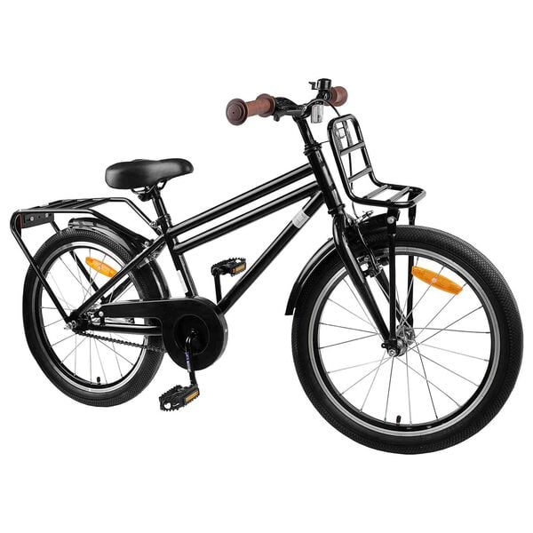 vidaXL Kids Bike 20'' for 6-11 Years Old Black