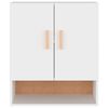 vidaXL Wall Cabinet White 60x31x70 cm Engineered Wood