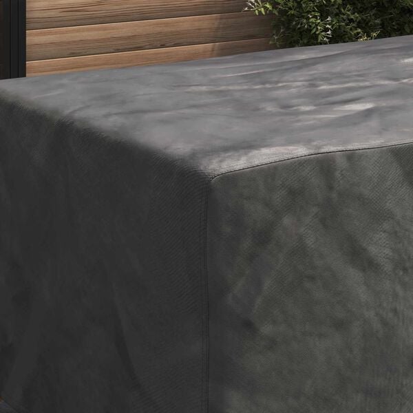 vidaXL Furniture Cover Plain Black 200 x 110 x 70 cm 600D