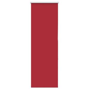 vidaXL Roller Blind Blackout Red 60x130 cm Fabric Width 55.7 cm