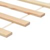 vidaXL Roll up Bed Bases 2 pcs with 11 Slats 90x200 cm Solid Pinewood