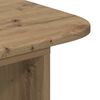 vidaXL Console Table Artisan Oak 93 x 40 x 75 cm Engineered Wood