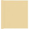 vidaXL Balcony Screen Sand 110 x 300 cm Oxford Fabric