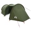 vidaXL Tunnel Tent 410 x 175 x 105 cm Olive Green Polyester and Steel