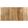 vidaXL Dining Table 200x100x76 cm Rough Mango Wood