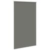 vidaXL Roller Blind Blackout Grey 120x230 cm Fabric Width 116.6 cm Polyester