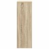 vidaXL Plant Stand Sonoma Oak 33x33x100 cm Engineered Wood