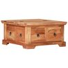 vidaXL Coffee Table 66x70x35 cm Solid Acacia Wood