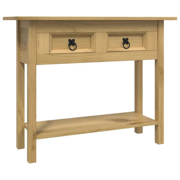 vidaXL Console Table Mexican Pine Corona Range 93x34.5x73 cm