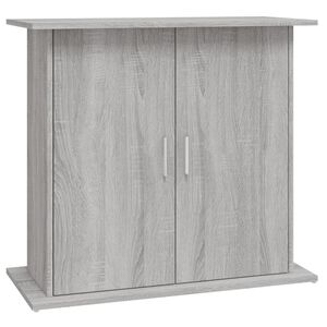 vidaXL Aquarium Stand Grey Sonoma 81x36x73 cm Engineered Wood