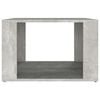 vidaXL Bedside Table Concrete Grey 57x55x36 cm Engineered Wood