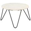 vidaXL Side Table | White