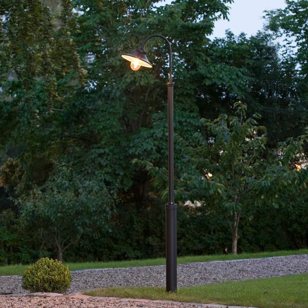 KONSTSMIDE Floor Light Vega Matte Black