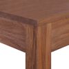vidaXL Coffee Table 110x60x40 cm Solid Teak Wood