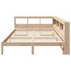 vidaXL Bookcase Bed without Mattress 160x200 cm Solid Wood Pine