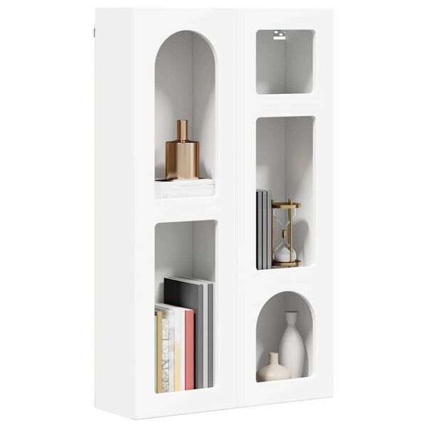 vidaXL Hanging Cabinet White 59 x 20 x 100 cm Engineered Wood