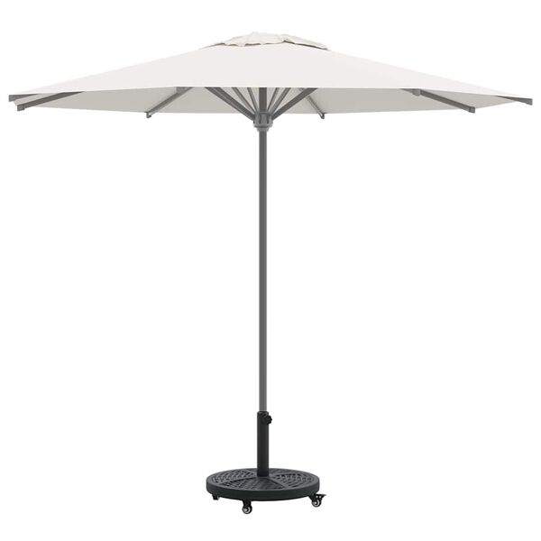 vidaXL Parasol Base Art Deco Black Ø 45 x 39.5 cm Iron