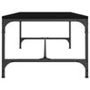 vidaXL Coffee Table Black 80x50x35 cm Engineered Wood