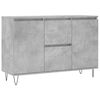 vidaXL Sideboard Concrete Grey 101,5x35x70 cm Engineered Wood