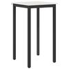 vidaXL Bar Table White 60 x 60 x 105 cm Solid Pine Wood