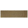 vidaXL Area Rug Black 80 x 300 cm Jute