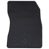 vidaXL Car Mat 4 pcs Black suitable for Nissan QASHQAI TPE