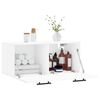 vidaXL Wall Cabinet White 80x36.5x35 cm Engineered Wood