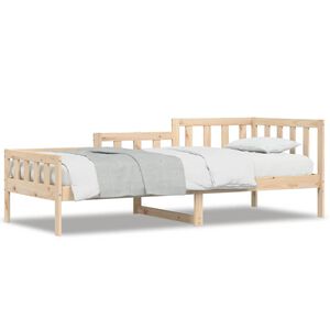 vidaXL Day Bed without Mattress 80x200 cm Solid Wood Pine