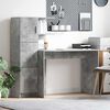 vidaXL Desk 2 pcs Concrete Grey
