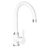 EISL Kitchen Mixer Tap "DIZIANI" White-chrome