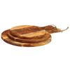 vidaXL Chopping Board 3pcs Solid Wood Acacia