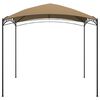vidaXL Gazebo 3x3x2.65 m Taupe 180 g/m²