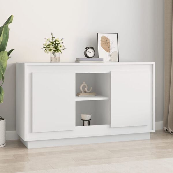 vidaXL Sideboard White 102x35x60 cm Engineered Wood