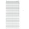 vidaXL Venetian Blind White 70 x 160 cm 35 mm Solid Paulownia Wood
