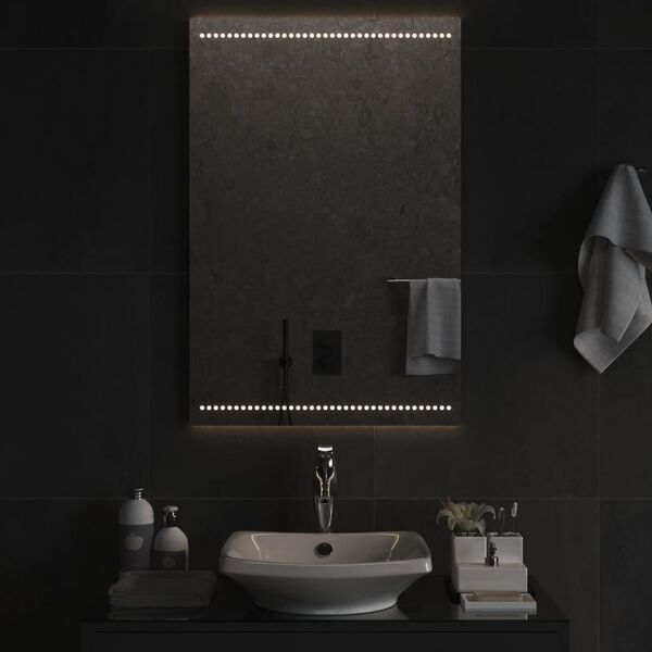 vidaXL LED Bathroom Mirror 60x90 cm