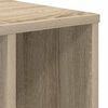vidaXL End Table Sonoma Oak 37 x 32 x 40 cm Engineered Wood