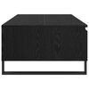 vidaXL Coffee Table Black Oak 90 x 60 x 35 cm Engineered Wood