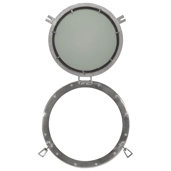 vidaXL&nbsp;Porthole Mirror&nbsp;Wall Hanging&nbsp;&Oslash;50 cm&nbsp;Aluminium and Glass