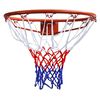 vidaXL Basketball Goal Hoop Set Rim with Net Orange 45 cm