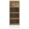 vidaXL Bottom Cabinet Riga Artisan Oak 30x44.5x81.5 cm Engineered Wood
