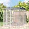 vidaXL Bird Cage Anthracite 227 x 310 x 247 cm Galvanised Steel