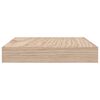 vidaXL Floating Shelves 4 pcs 60x23.5x4 cm Engineered Wood