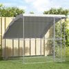 vidaXL Chicken Cage Silver 2 x 2 x 2 m Galvanised Steel