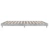vidaXL Bed Frame without Mattress Concrete Grey 140x200 cm